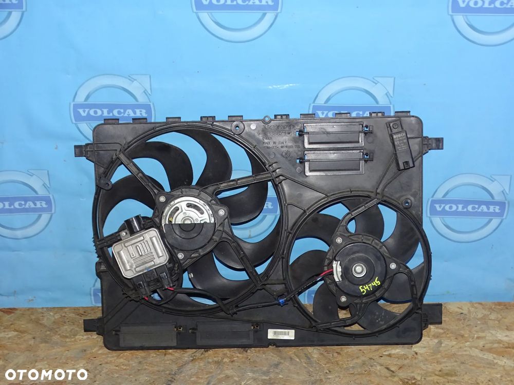 WENTYLATOR CHŁODNIC VOLVO V60,V70,XC60 2.4D KOMPLETNY 31338823 - 1