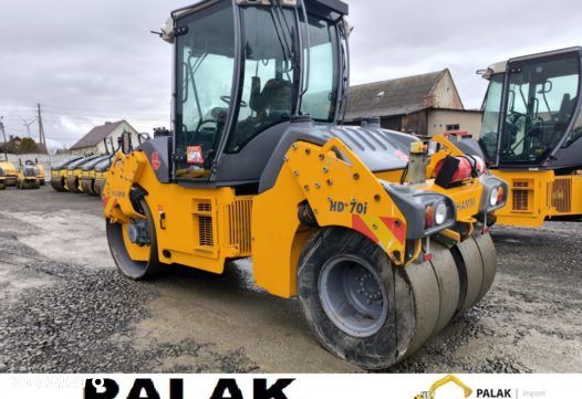 Hamm Walec drogowy  HAMM  HD 70 i VT  , METAL-GUMA  ,2017 rok - 3