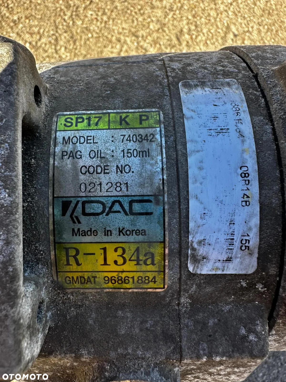 Sprężarka Klimatyzacji Chevrolet Captiva 2.0 VCDI Opel Antara 2.0 CDTI 96861884 Uszkodzona - 6