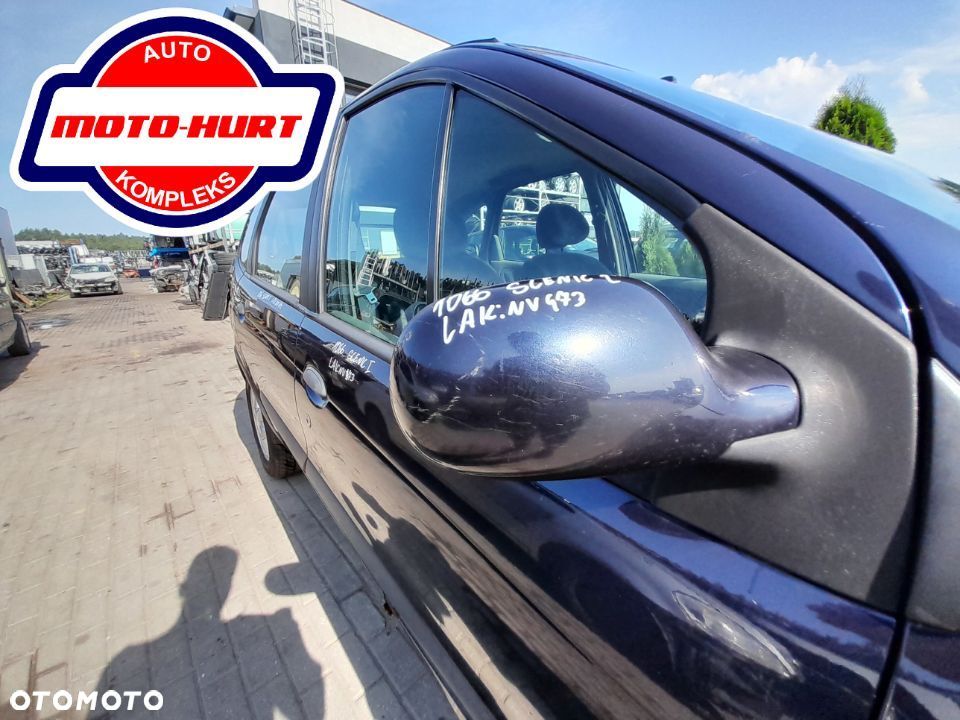 Lusterko Prawe Przednie Renault Megane I Kolor: NV473