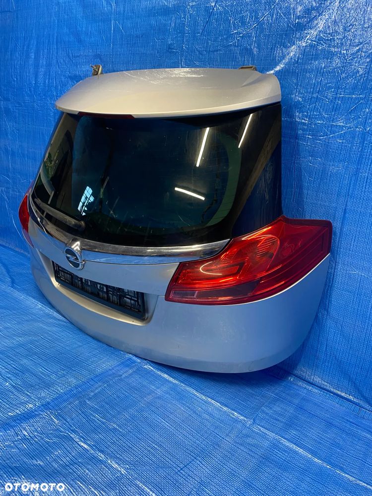 KLAPA TYŁ BAGAŻNIKA OPEL INSIGNIA A KOMBI SREBRNY Z176 EUROPA - 7