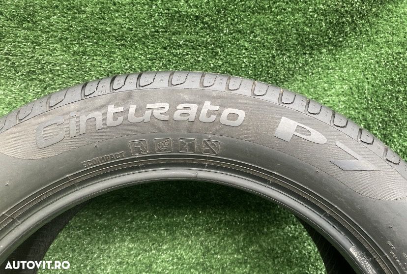 Set 4 anvelope vara Pirelli Cinturato P7 205 55 R17 91V Dot 0922 7.1mm - 4