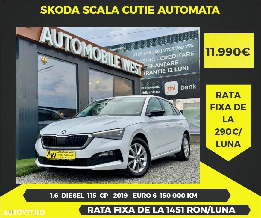 Skoda Scala 1.6 TDI DSG Style - 2