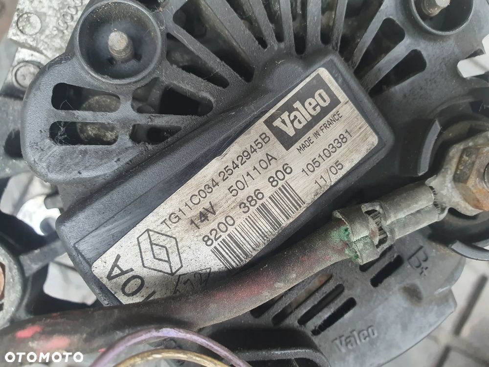 ALTERNATOR RENAULT CLIO 2 1.5 DCI VALEO 8200386806 - 4