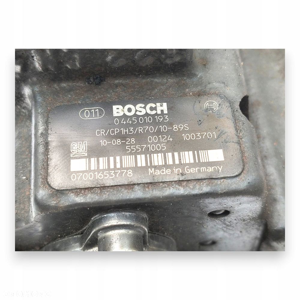 POMPA WTRYSKOWA Opel Astra J Insignia 2.0 CDTI 55571005 0445010193 BOSCH - 7