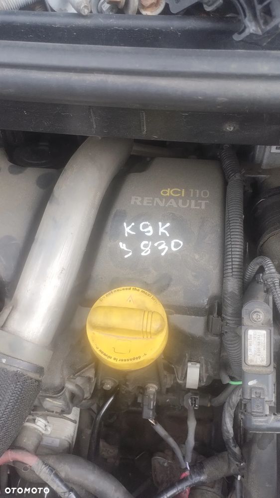 RENAULT MEGANE SCENIC III 09-16 2010 r. SILNIK 1,5 DCI 78 kW 106 KM K9K J830 - 5