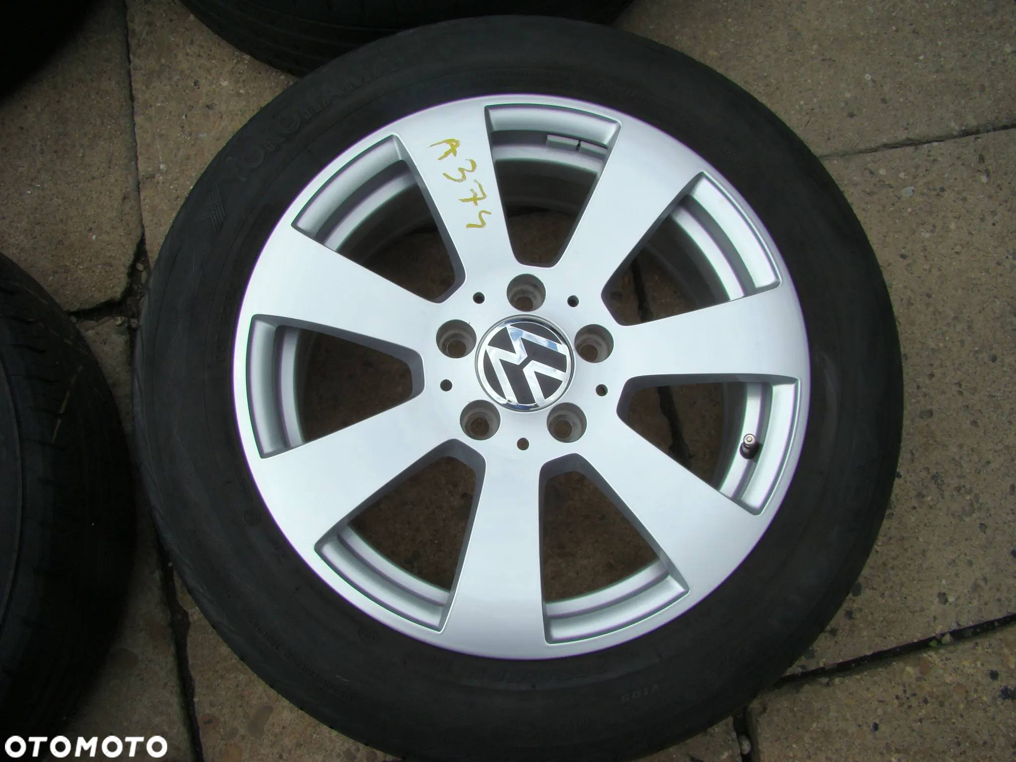 a374 5x112 VW Passat B5 B6 Golf V VI VII VIII Jetta Touran Caddy 7jx16 Lato 205/55 - 3