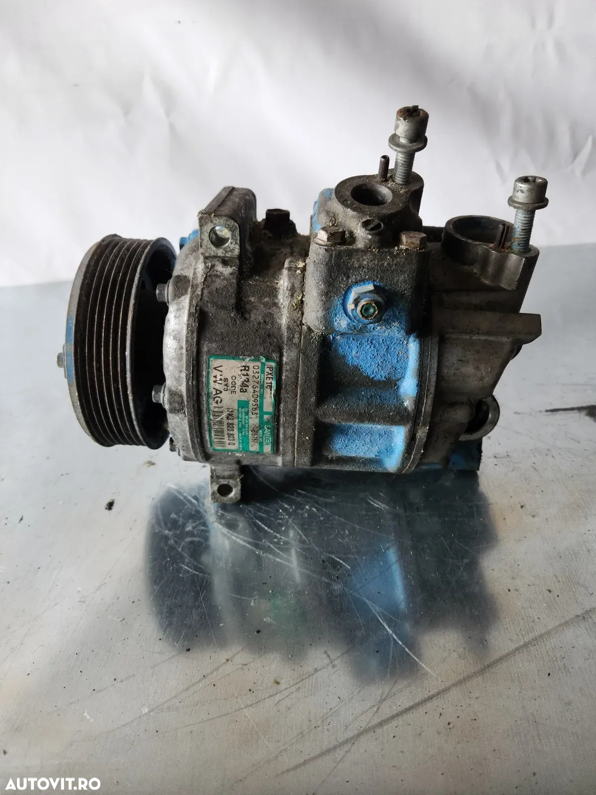 Compresor Clima Vw Passat B6 Golf Jetta Caddy Touran Seat Altea Leon Skoda Octavia 1.9 Tdi 2.0 Tdi - 2