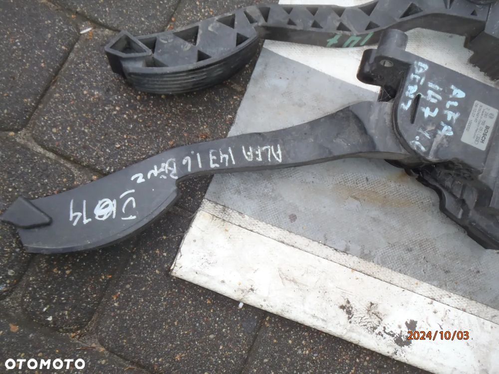 pedał pedały potencjometr gazu mocowanie fiat 147 156 grande punto evo doblo panda wersja europa - 21