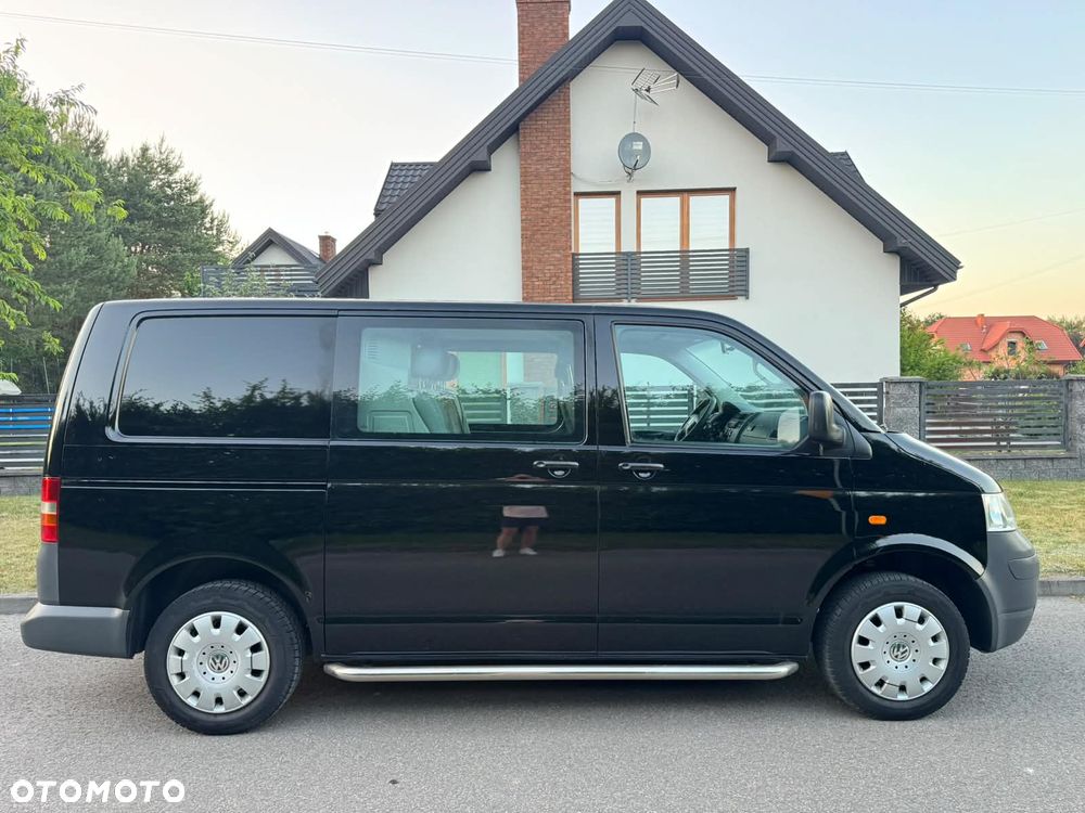 Volkswagen TRANSPORTER T5 Klima Elektryka Tempomat Brygadówka Dubel Kabina Klapa Rury - 4