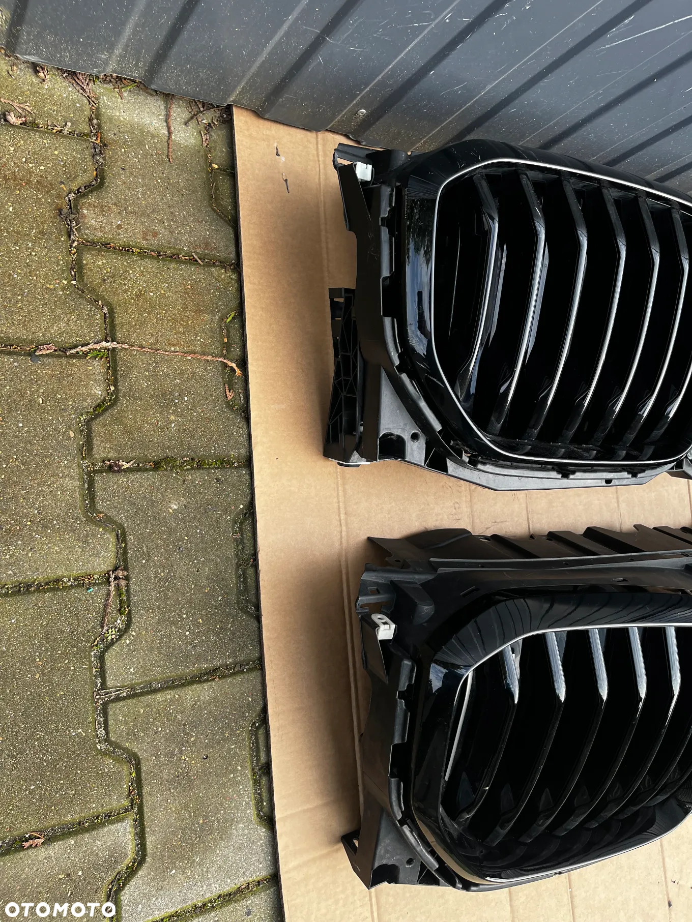 ATRAPA GRILL NERKI BMW G05 X5 G06 X6 ORYGINAŁ ELEKTRYCZNE DEMONTAŻ CAŁE SHADOW - 2