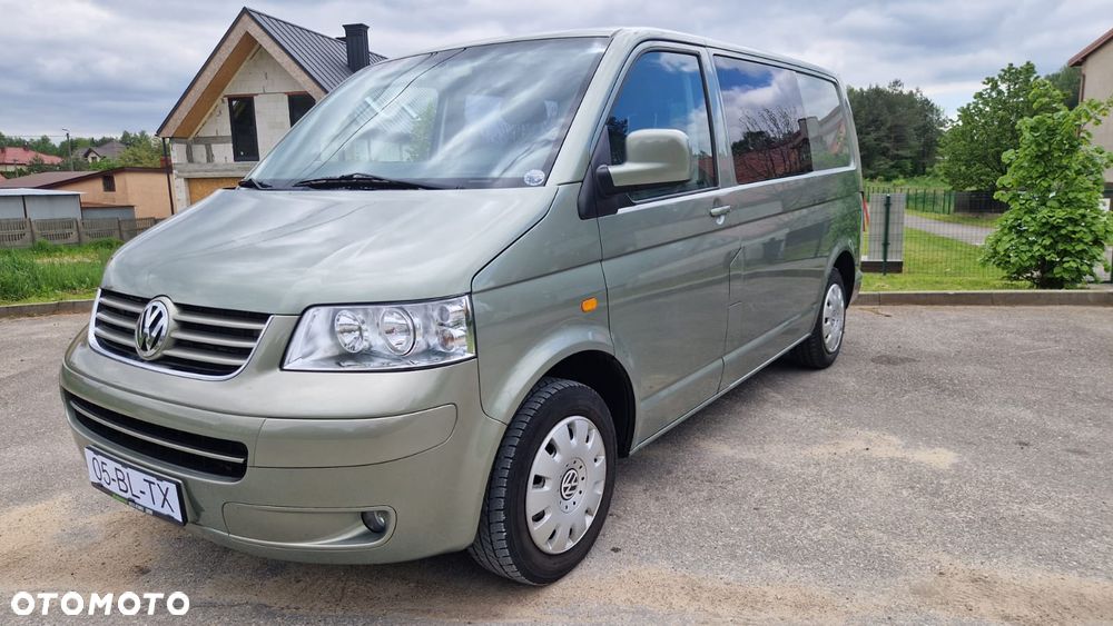 Volkswagen TRANSPORTER T5 Klima Elektryka Tempomat Navi Kamera Dubel Kabina 6os Brygadówka - 29