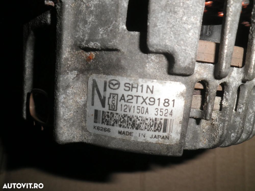 Alternator Mazda 6 2012 2.2D A2TX9181 - 3