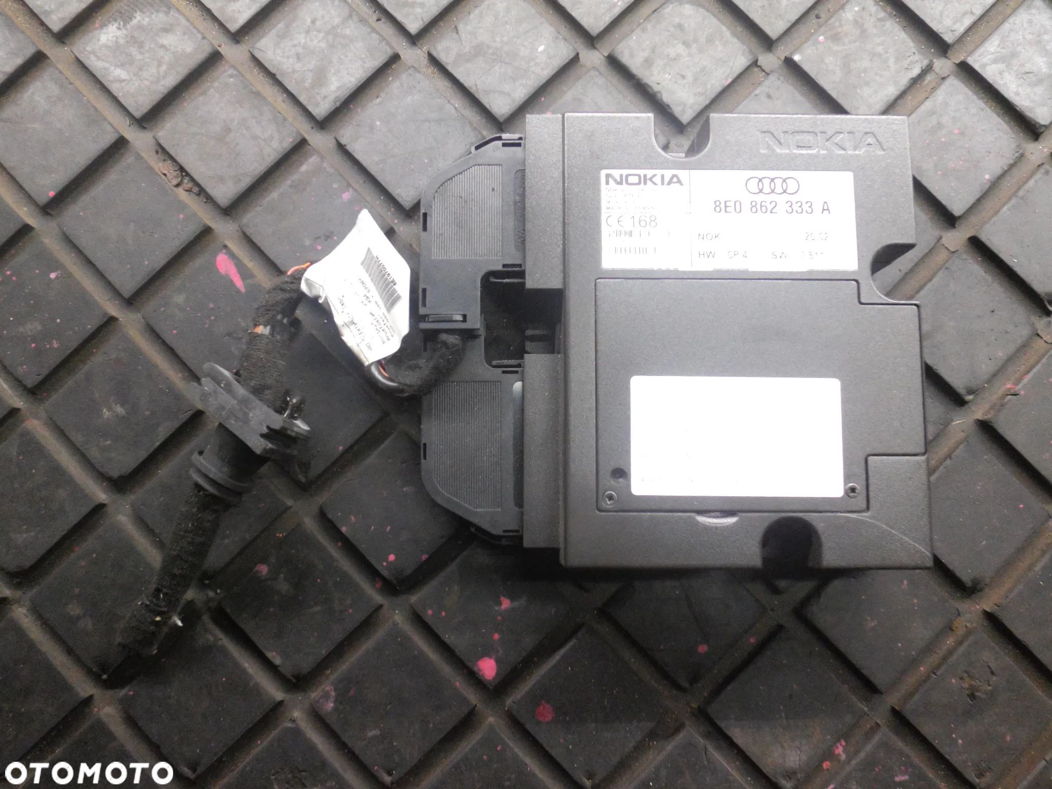 AUDI A4 B6 A6 C5 MODUŁ STEROWNIK TELEFONU 8E0862333A ORYGINAŁ NOKIA POSIADAM 2 SZT - 1