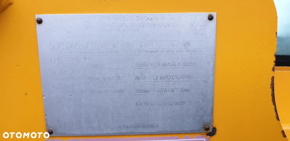 JCB 526S rok prod. 2001 / łyżka/widły/szybkozłącze hydr./sprowadzona - 18