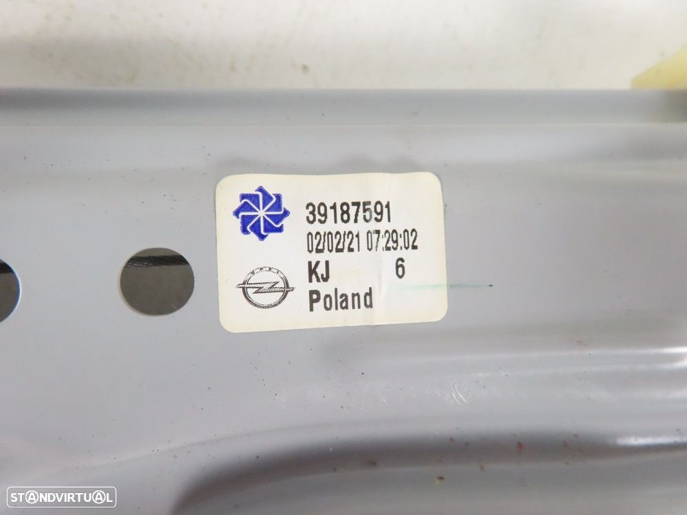 Elevador da Porta Com Motor Esquerdo/Trás Seminovo/ Original OPEL CROSSLAND X (P... - 4