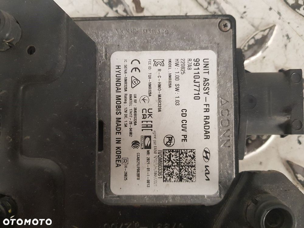 UCHWYT MODUŁ RADAR SENSOR DISTRONIC CZUJNIK KIA CEED III 3 X-CEED XCEED 18-25  99110J7710 - 4