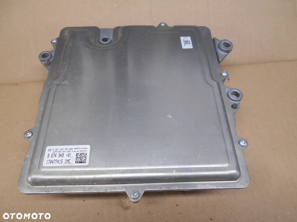 sterownik silnika bmw 0261s16757 8674949-01 170477415 dme - 3