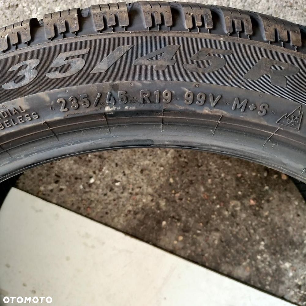 OPONY 235/45/19 2szt PIRELLI 7,5mm 2025 JAK NOWE (24837) - 4