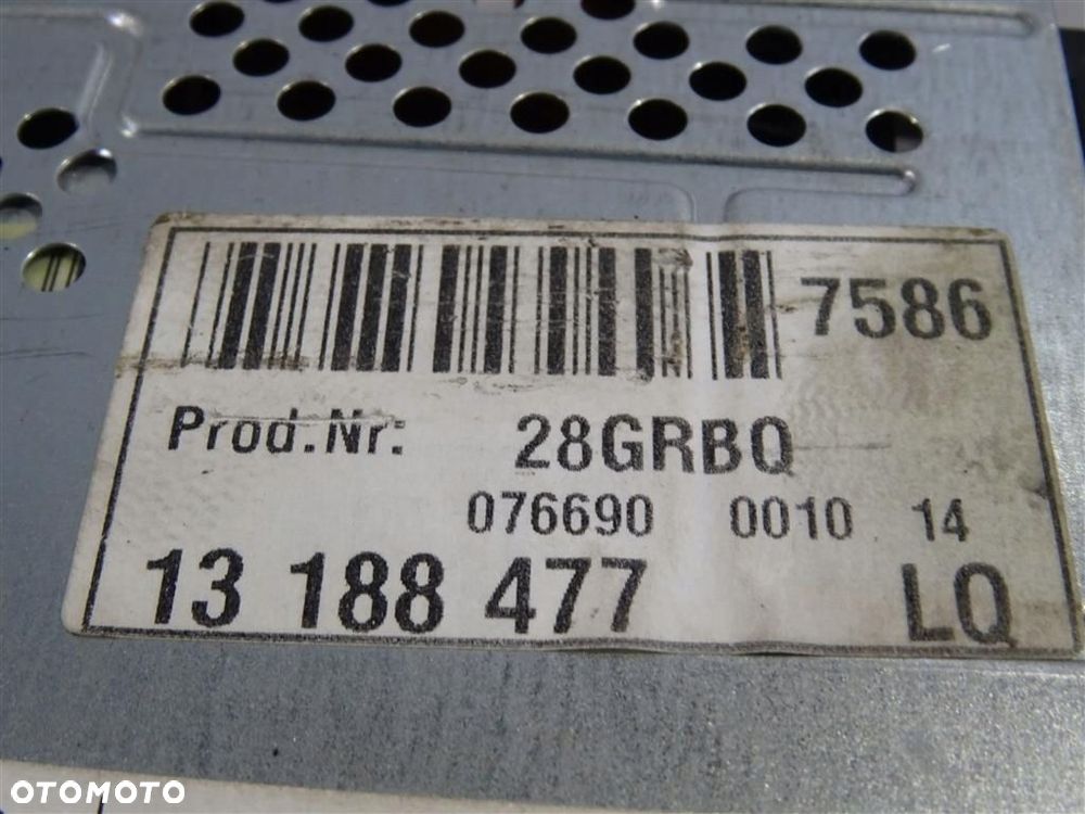 Radio Opel Signum 2003-2008 VECTRA C 24461297 13188477 ORYGINAŁ - 9