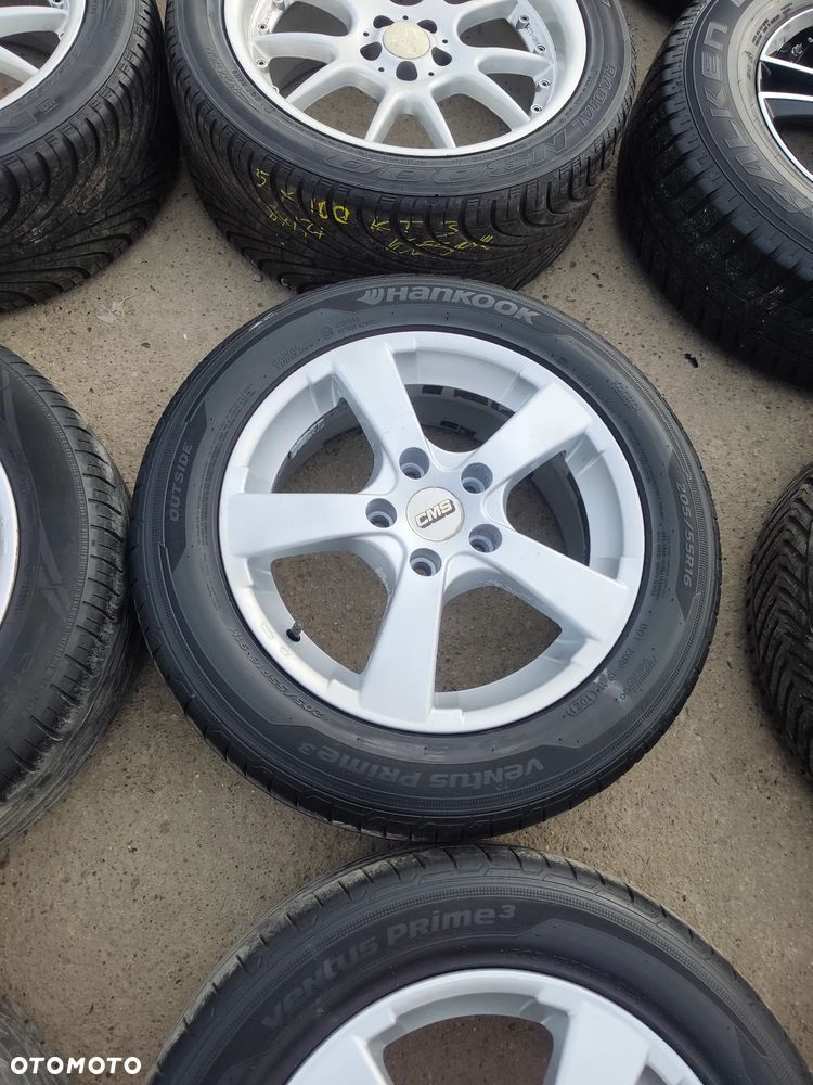 5x114,3 Felgi Aluminiowe Alufelgi 5x114 Koła Letnie lato 16 RENAULT NISSAN MITSUBISHI SUZUKI TOYOTA LEXUS KIA HYUNDAI MAZDA HONDA DACIA 21r. Legnica ALU-RAD 205/55 7mm - 8