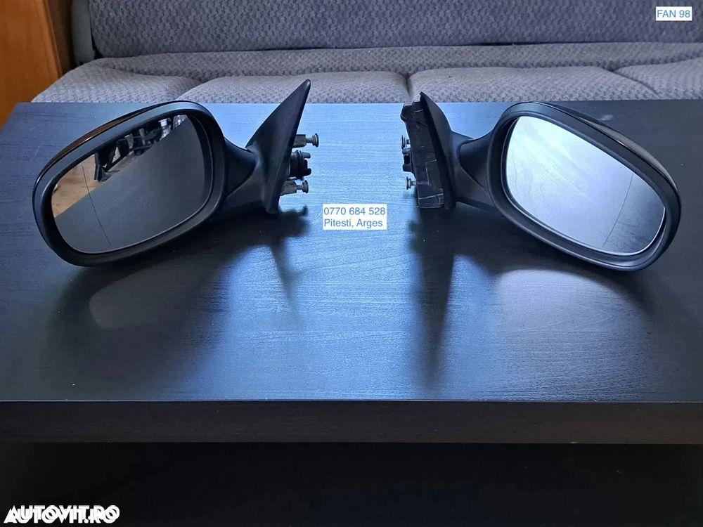 Oglinda exterioara electrica stanga dreapta model facelift culoarea negru Originala BMW E90 LCI - 1