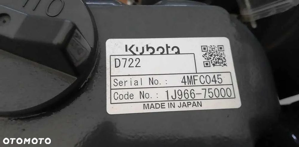 SILNIK KUBOTA D722-E4 19 kW 12500 zł netto - 7