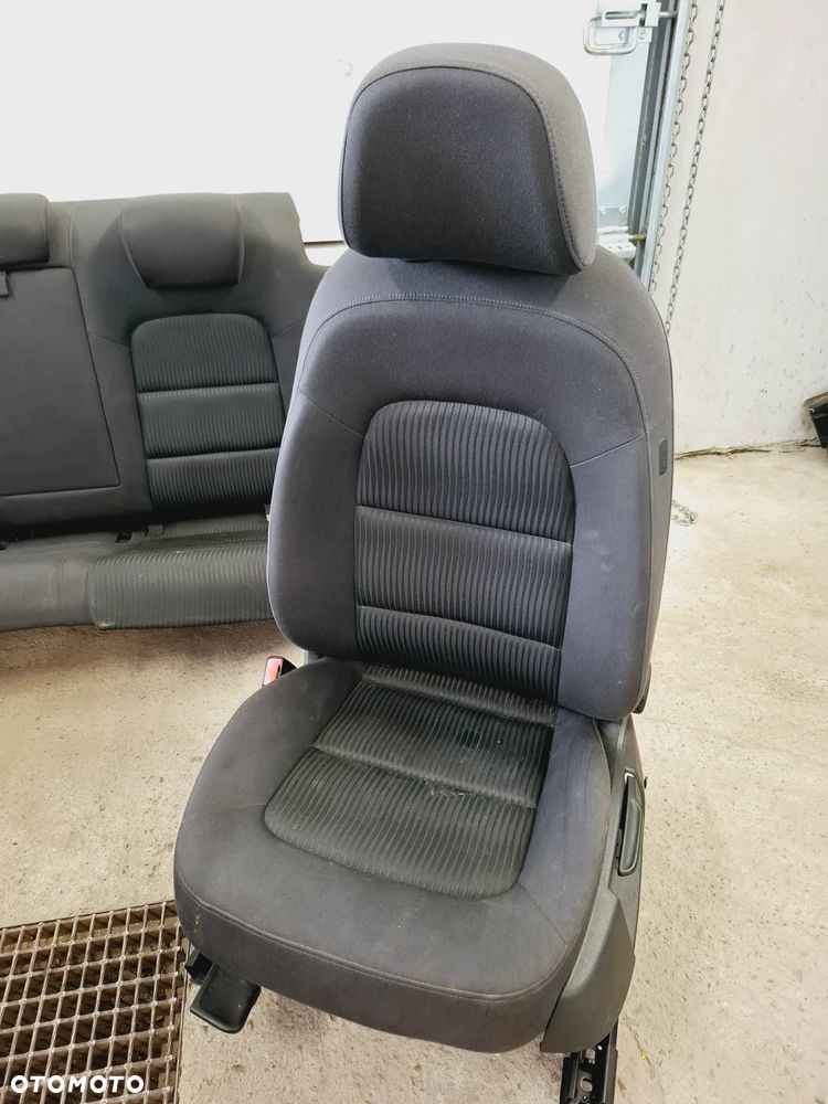 Fotele Kanapa Oparcie Boczki Welur Audi A4 B8 Sedan - 2