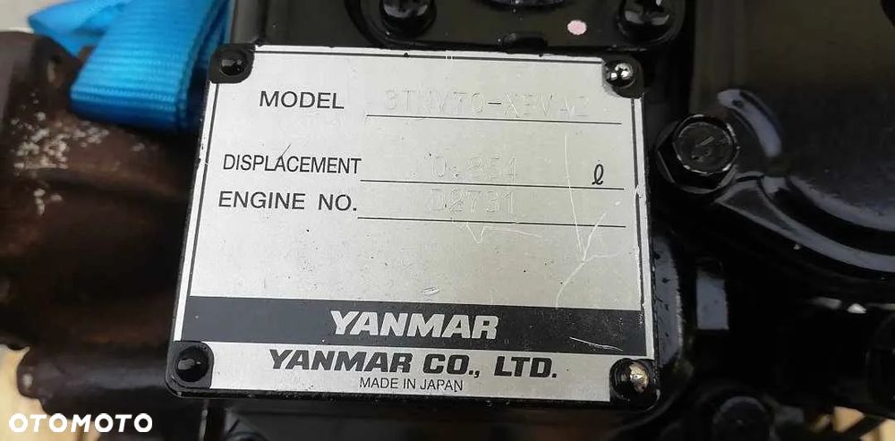 SILNIK YANMAR 3TNV70 15,5 KW 8943 zł netto - 6