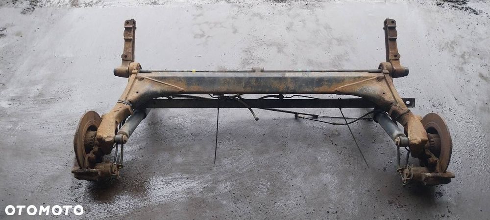 BELKA OŚ ZAWIESZENIA TYŁ TARCZE Z ABS RENAULT MEGANE I LIFT KOMBI - 6
