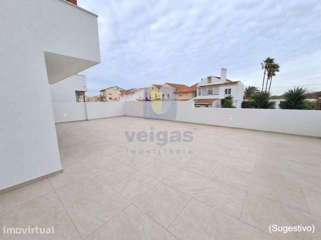 Apartartamento T3 em construção sito na praia da Gala,  Figueira da Fo - Grande imagem: 3/23