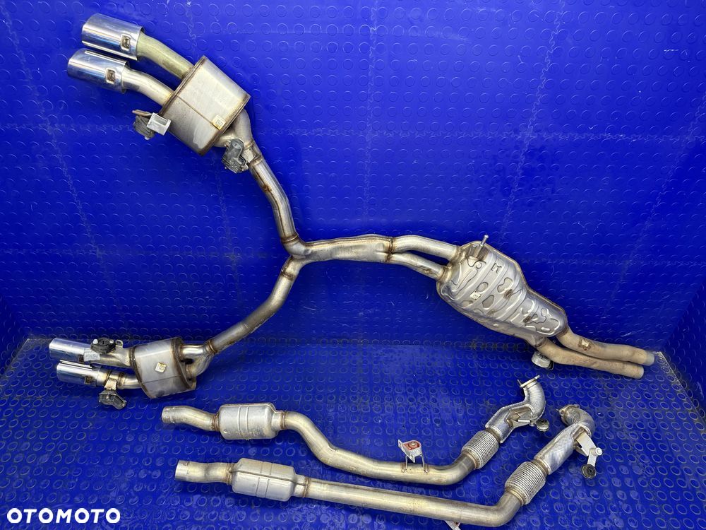 WYDECH tłumik aktywny AUDI A5 S5 F5 B9 3.0 TFSI rura wydechowa OEM 8W0253611B - 2