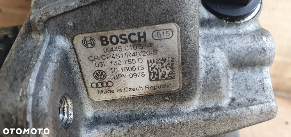 Wtryskiwacze układ wtryskowy pompa wtryski Audi A4 B8 2.0 TDI 03L130277 03L130755D - 11