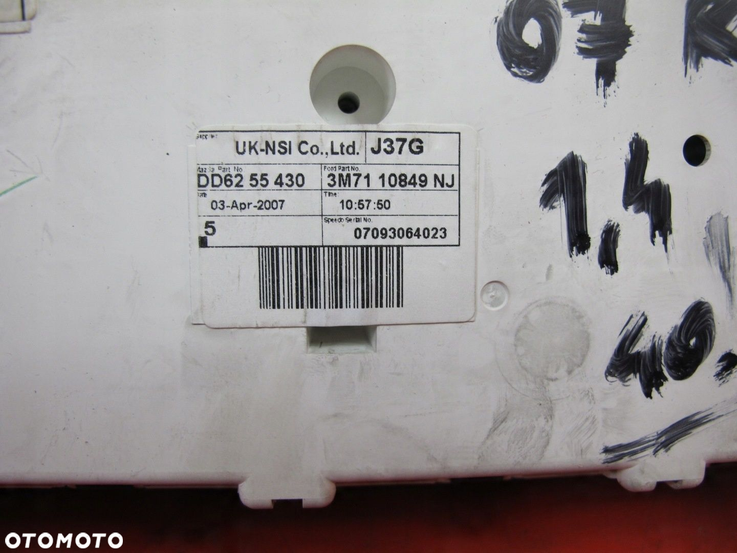 MAZDA 2 DY 1.4 CD LICZNIK ZEGARY 3M7110849NJ EU - 4