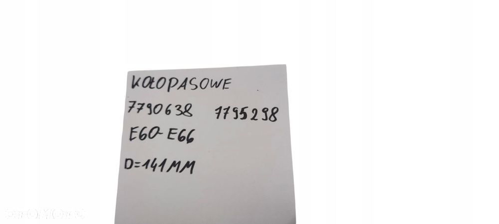 Bmw E60 E61 E63 E64 Koło Pasowe Pompy Wspomagania 7790638 - 8