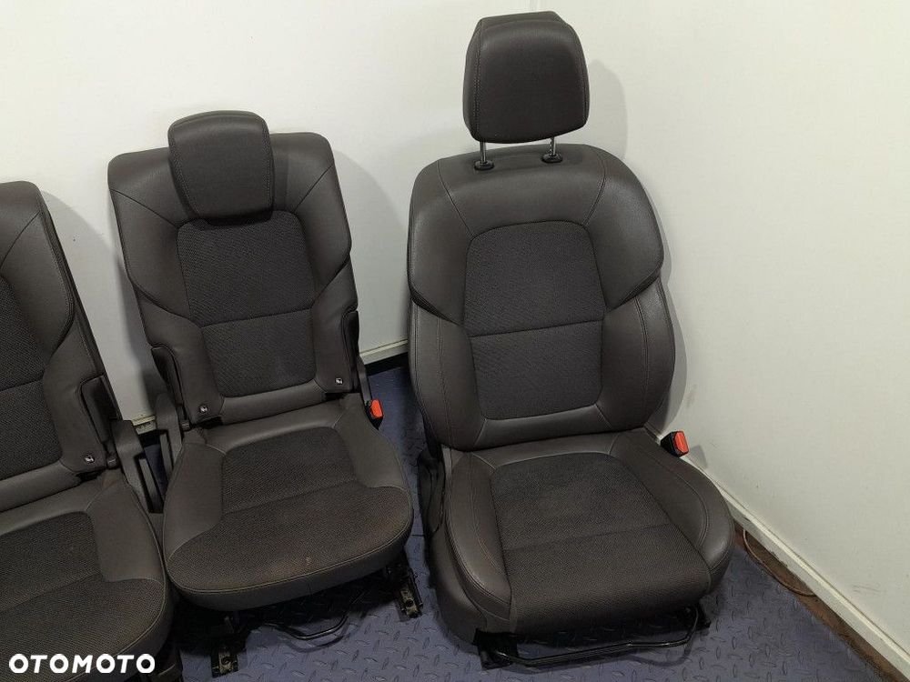 RENAULT ESPACE V 15- FOTELE KOMPLET PÓŁSKÓRA EUROPA 7 MIEJSC - 4