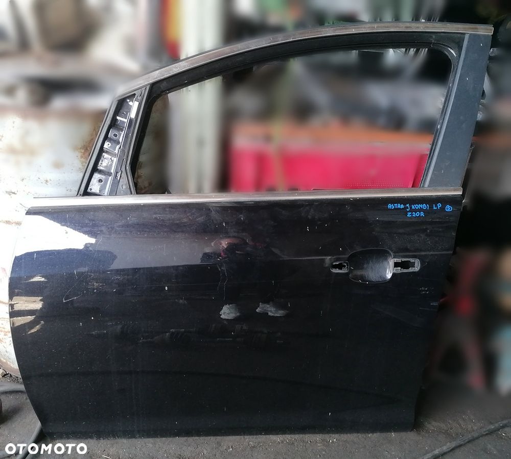 OPEL ASTRA J VI 11r DRZWI LEWY PRZÓD LEWE PRZEDNIE GOŁE Z20R - 1