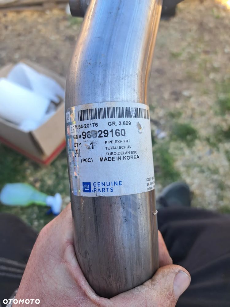 Rura kolanko wydechowa Łącznik Elastyczny Wydechu OPEL ANTARA 2.0 CDTI 96629160 Chevrolet Captiva - 6