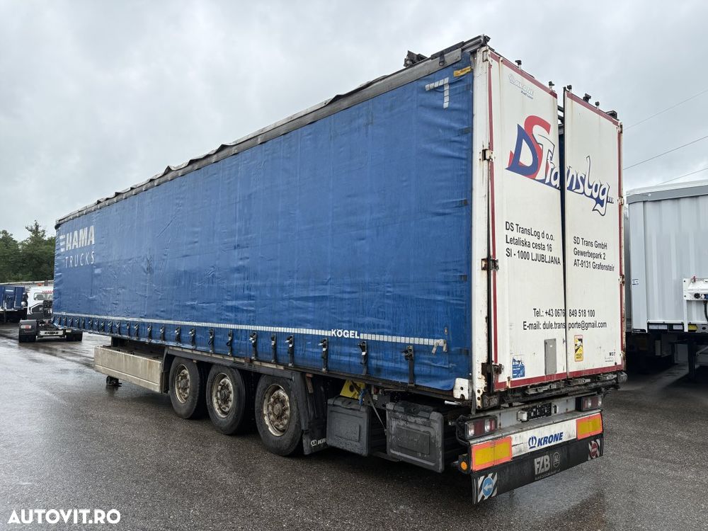 Krone Krone, Prelata, axa liftanta,Lada paleti, Factura externa - 3