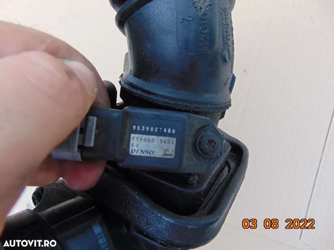 clapeta acceleratie Ford Focus 1.6tdci C Max Peugeot citroen 1.6hdi c4 c3 picasso 307 207 berlingo - 6