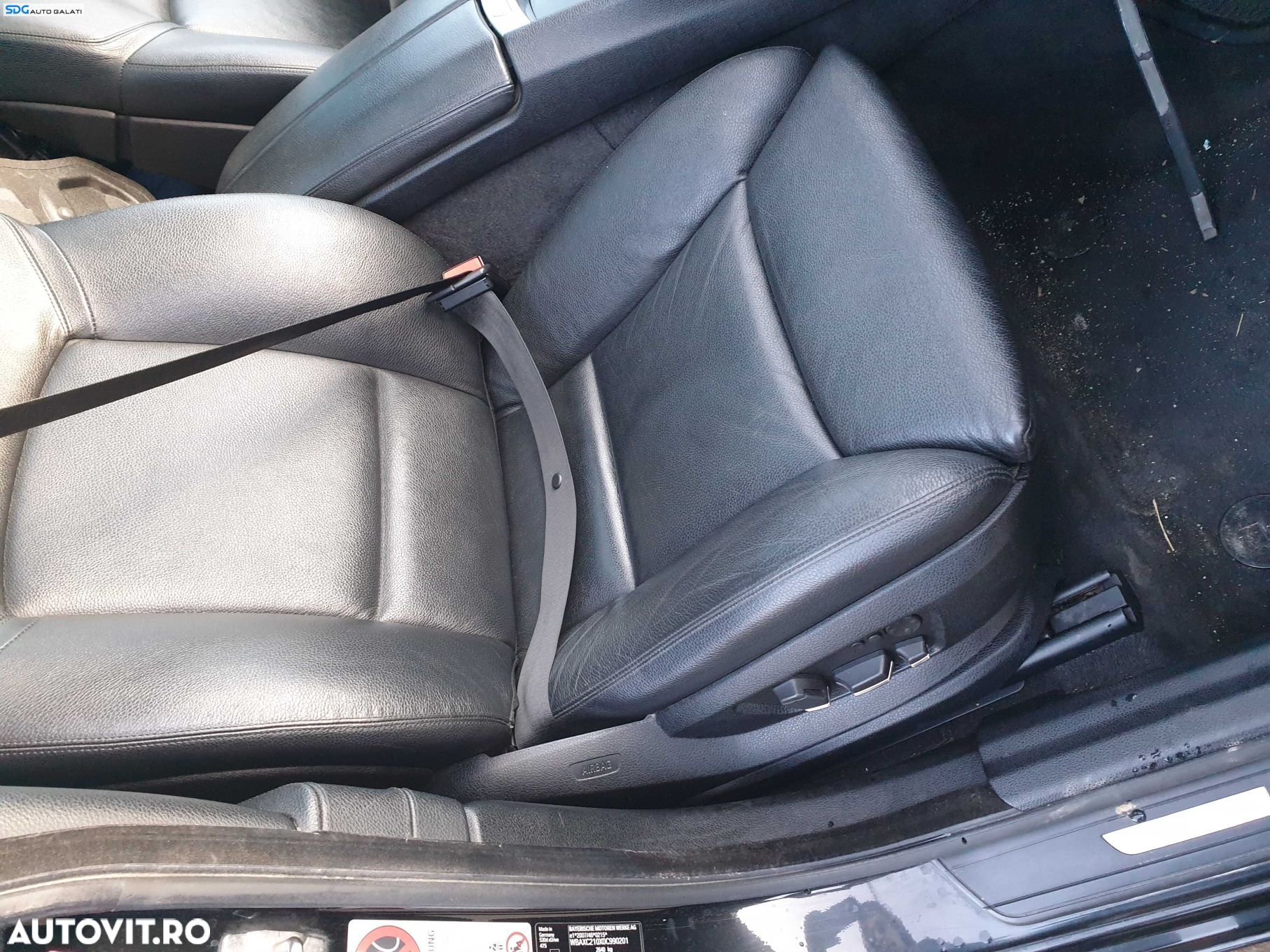 Interior Piele cu Memorie Incalzire Scaun Scaune Stanga Dreapta Fata si Bancheta cu Spatar Fara Rabatare BMW Seria 5 F07 GT 2009 - 2013 [K1789] - 1