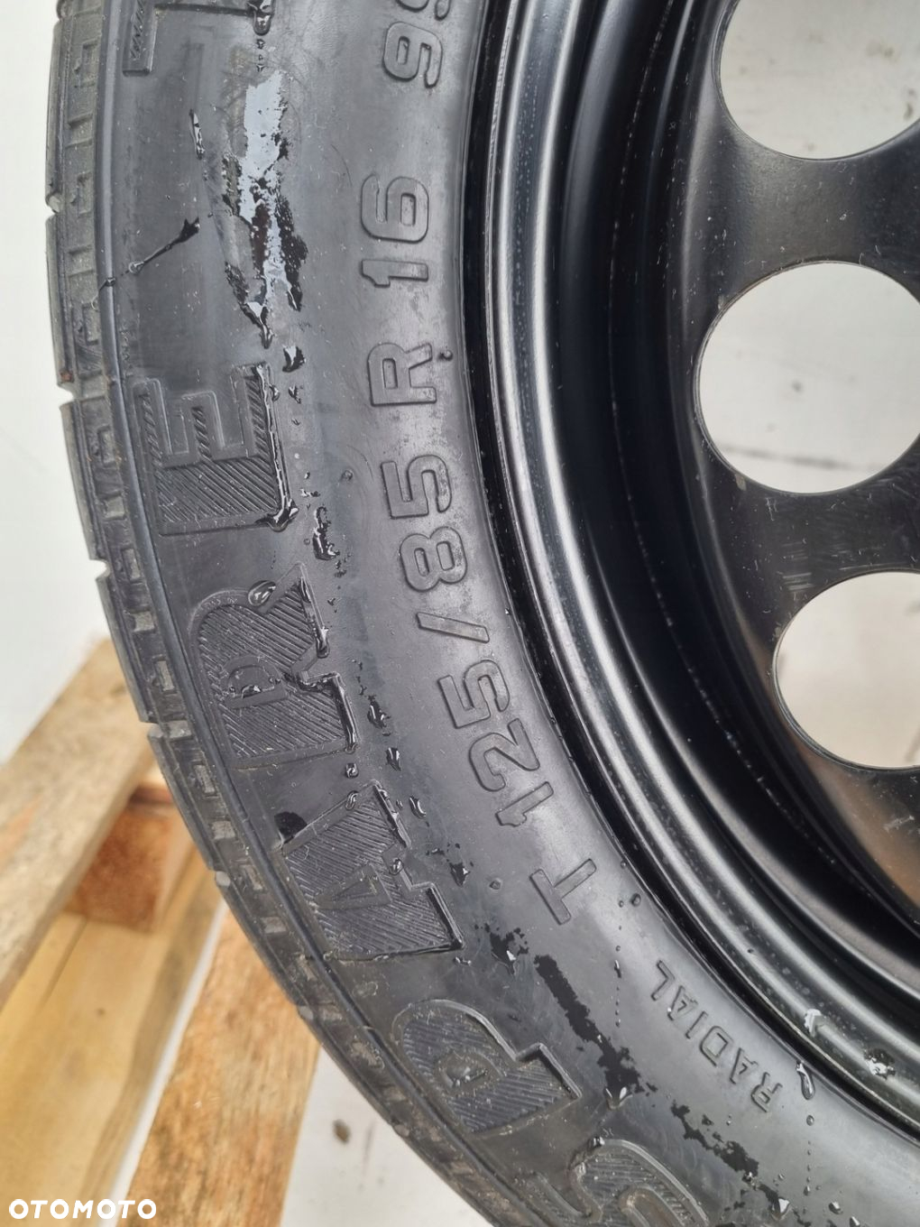Opel Vectra C Astra H KOŁO DOJAZDOWE dojazdówka 125/85 R16 5x110 2160132 - 5