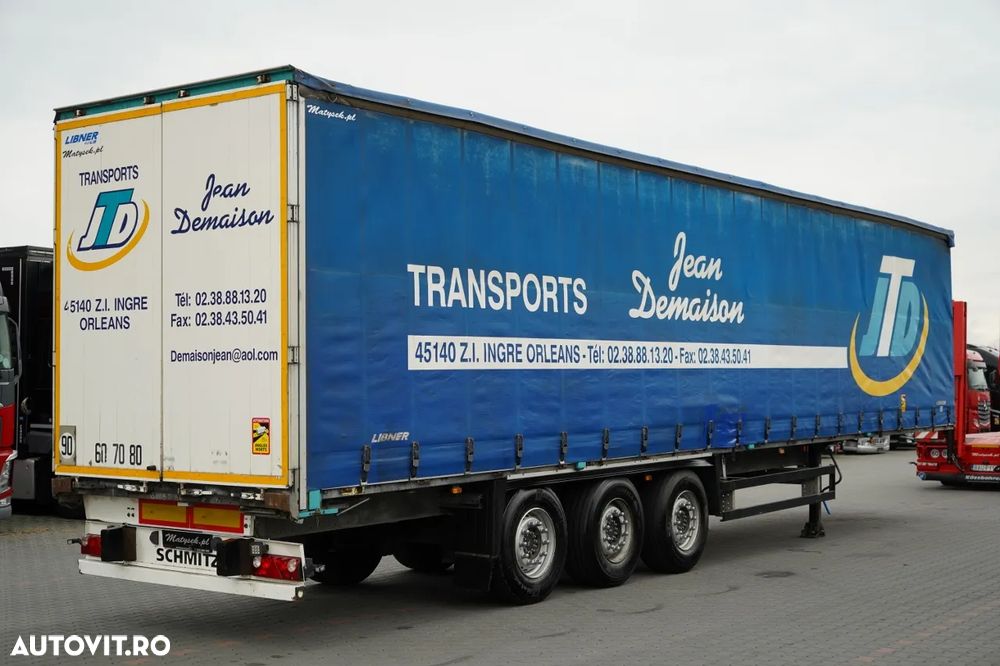 Schmitz Cargobull CORTINĂ / STANDARD / AXĂ RIDICABILĂ - 6