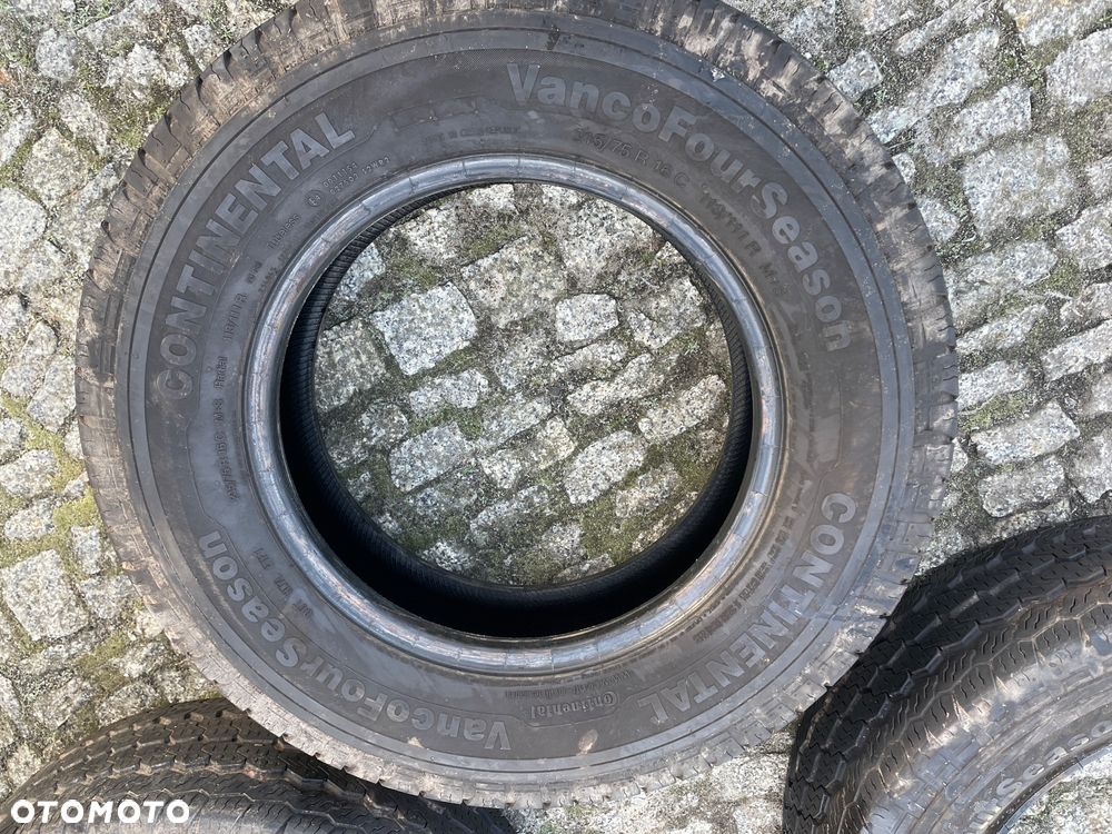 4xOpona Continental wielosezon 215/75/16C 2017 rok - 5