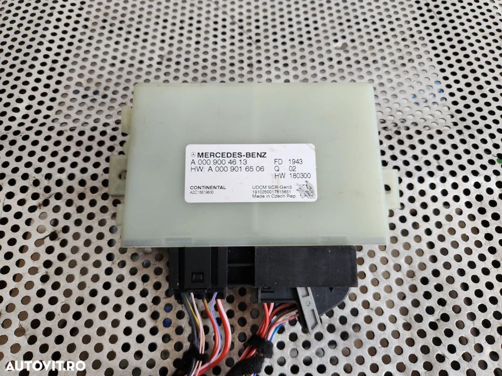 Calculator Modul AdBlue Noxe Mercedes GLC W253 X253 E Class W213 W238 GLW W167 Cod A0009004613 Dezmembrez Mercedes GLC X253 W253 Volan Stanga Motor 654.920 - Dezmembrari Arad - 5