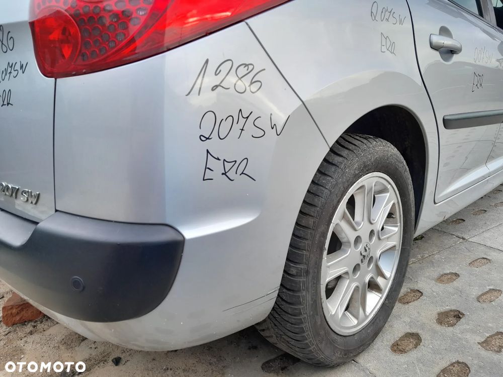 PEUGEOT 207 SW ZDERZAK TYLNY TYŁ PDC KOLOR: EZR - 3