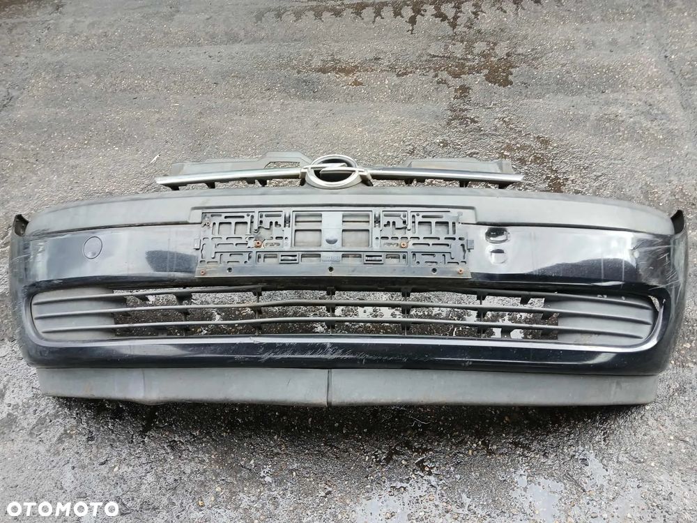 Opel Corsa C Zderzak przedni czarny - 1