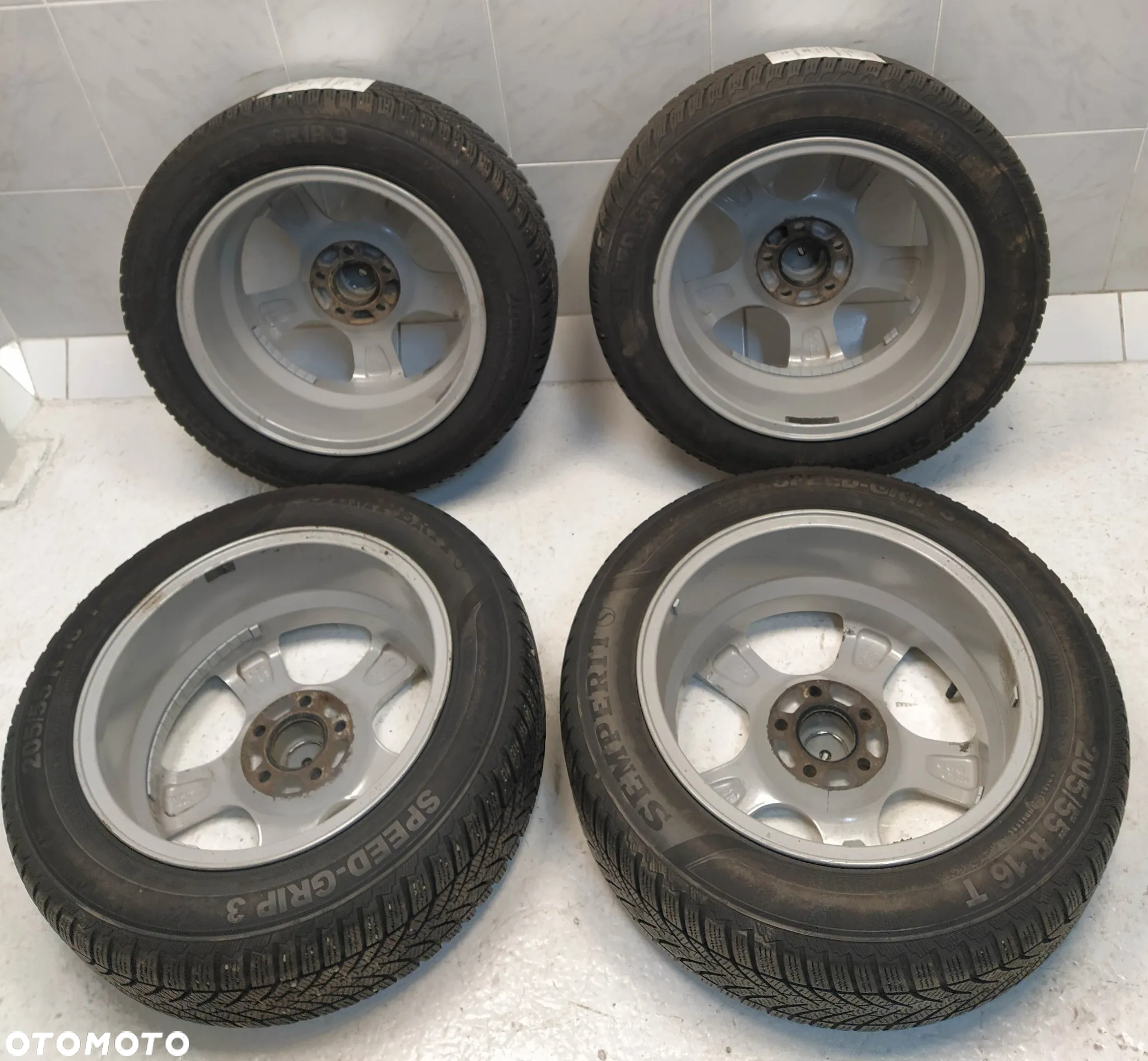 SKODA SEAT AUDI VW 7X16 ORYGINALNE MSW FELGI ALUMINIOWE R16 ET45 OPONY 205/55 KOŁA - 16