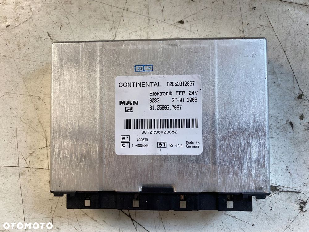 MAN TGL STEROWNIK FFR 81258057087 - 1