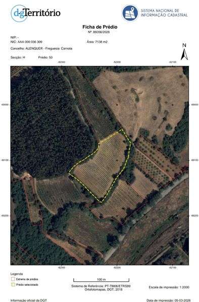 Terreno rústico 1,18 ha c/ estrada – Carnota / Alenquer - Grande imagem: 4/4